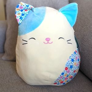 12" Kesla Floral Cat Easter Squishmallow